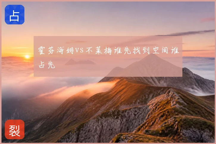 霍芬海姆vs不莱梅谁先找到空间谁占先